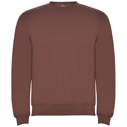 Pull ras du cou unisexe personnalisable 280gr Clasica ROLY Rouge pâle